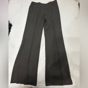 BCBGMaxAzria Charcoal Wide Leg Pants